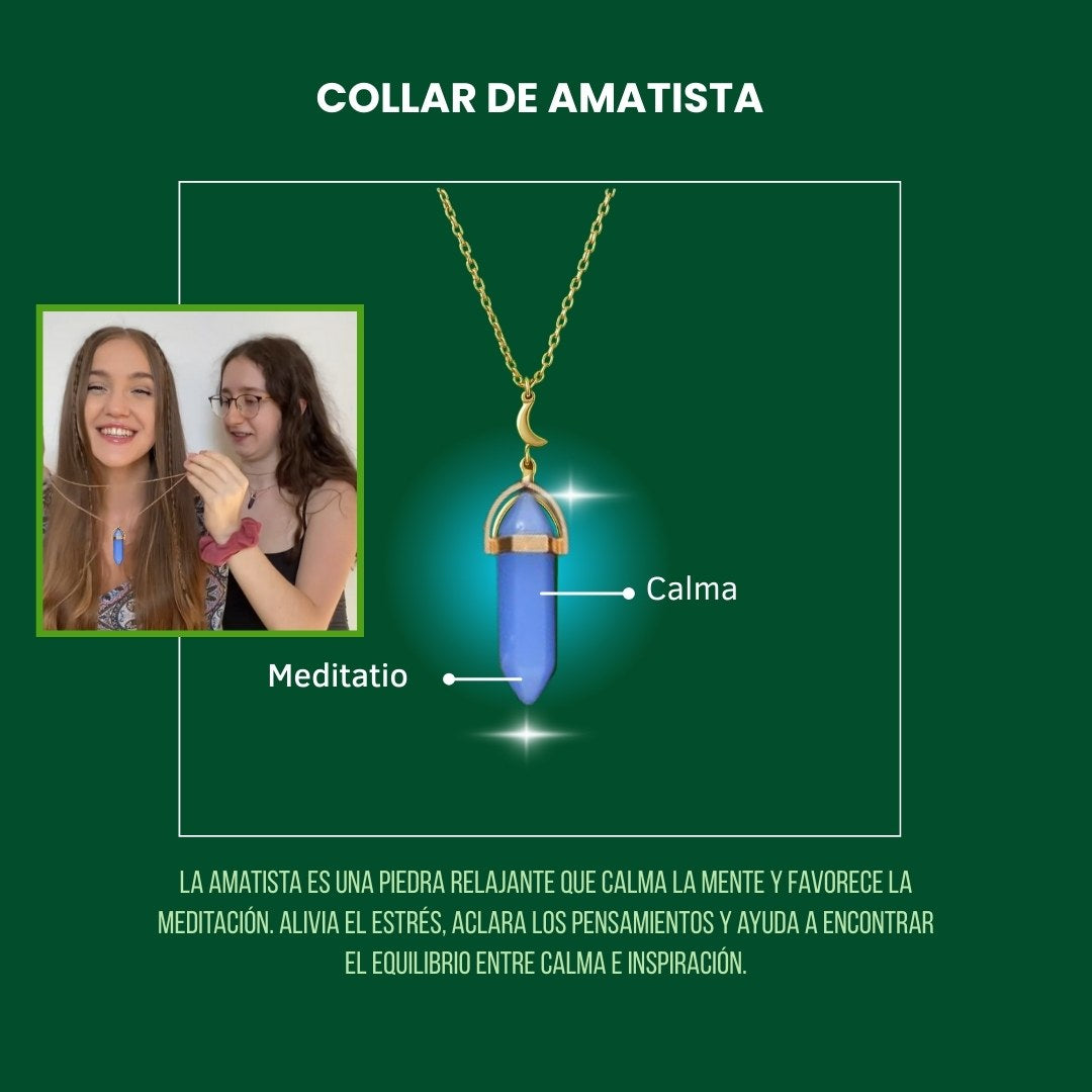 IRRADIA ENERGÍA POSITIVA Y DESPIERTA TU POTENCIAL CON EL COLLAR DE CRISTAL PERSONALIZADO
